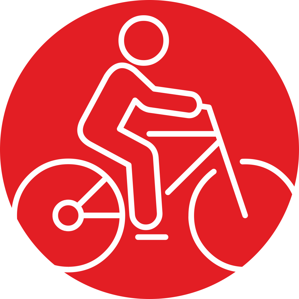 Icon Verkehr und Infrastruktur - Fahrrad